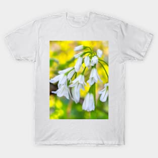 White woodland flora. T-Shirt